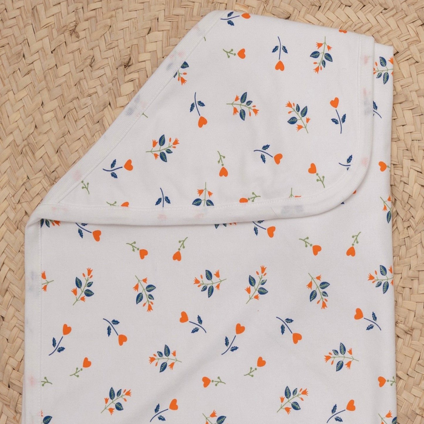 طقم السبوع والمستشفى قطن مع كوفرته طبقتين لحديث الولادة