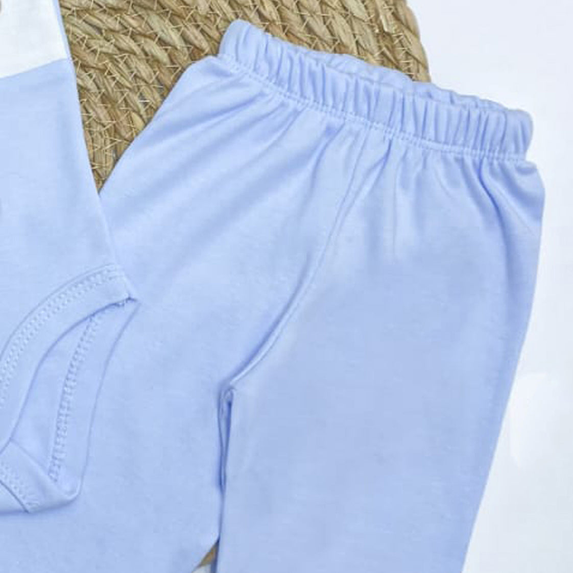 بجامة قطن خريفي لحديث الولادة