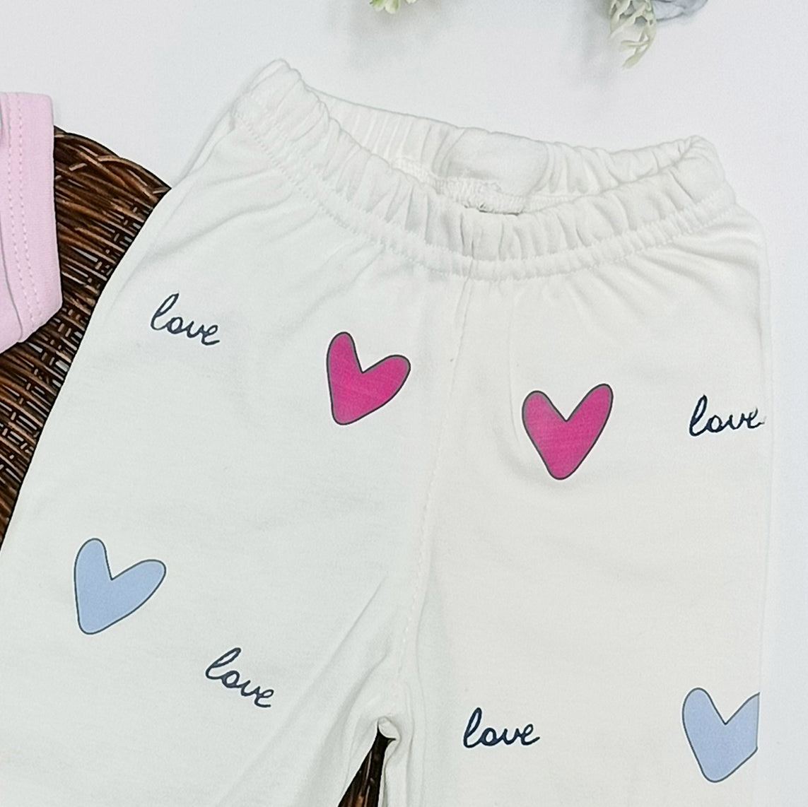 بجامة قطن صيفي لحديث الولادة