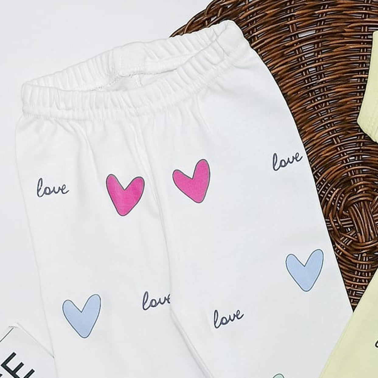 بجامة قطن صيفي لحديث الولادة