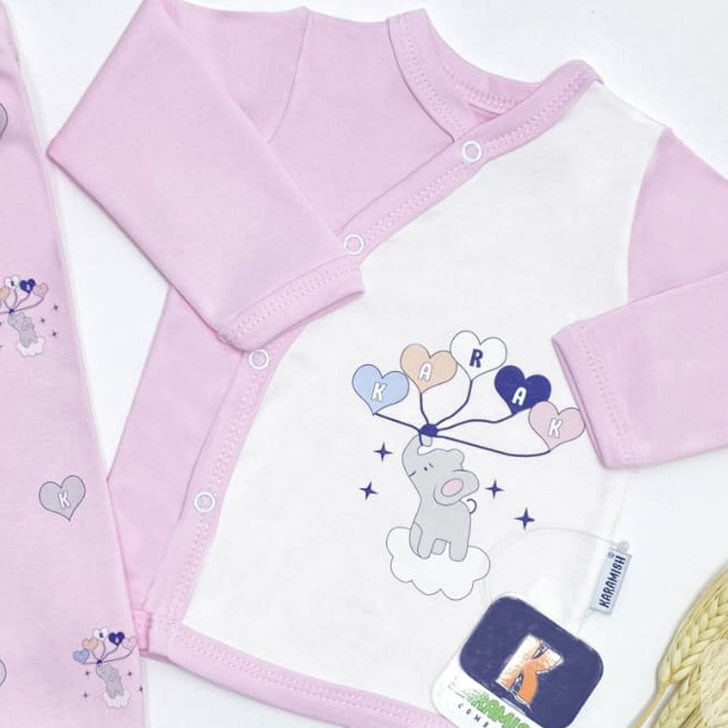 بجامة قطن لحديث الولادة