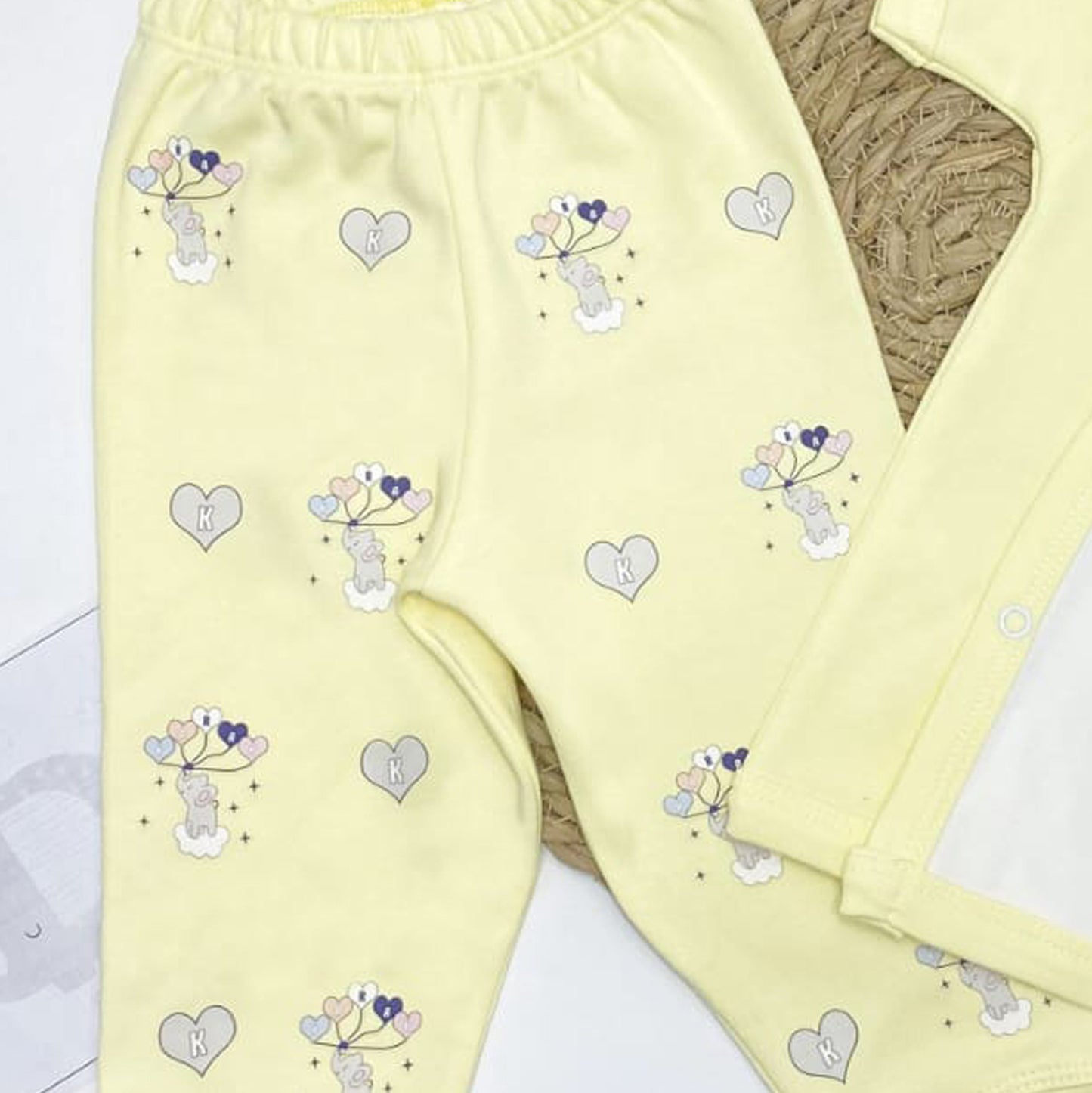 بجامة قطن لحديث الولادة