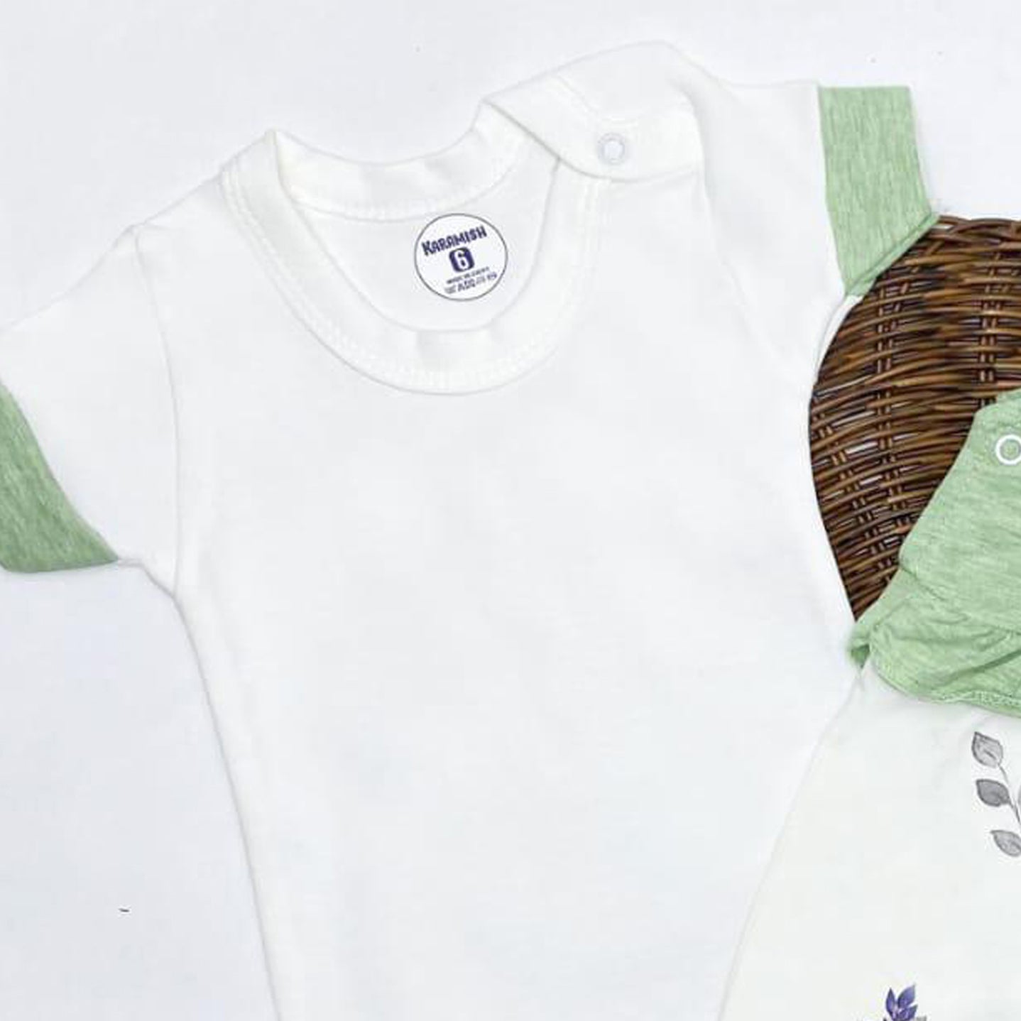 سالوبيت قطن مع تيشيرت لحديث الولادة