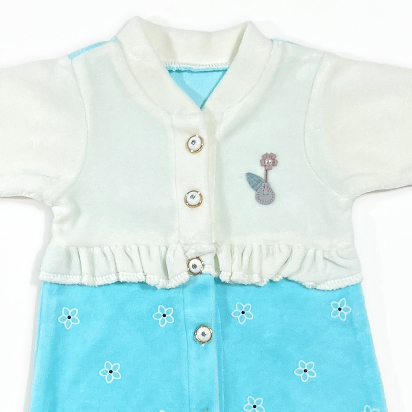 سالوبيت قطيفة مع بلورو متصل