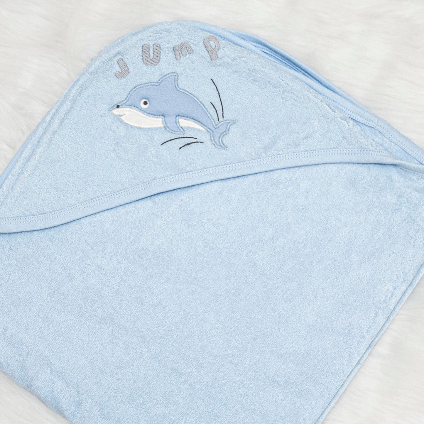 بشكير ( برنص ) بلوش للأطفال - الصياد