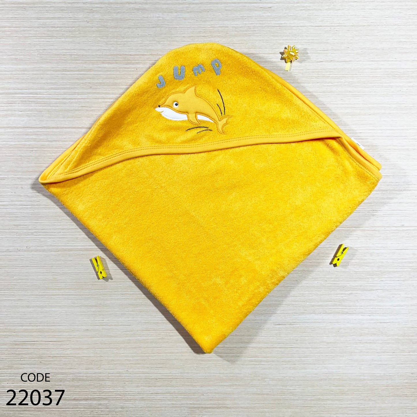 بشكير ( برنص ) بلوش للأطفال - الصياد