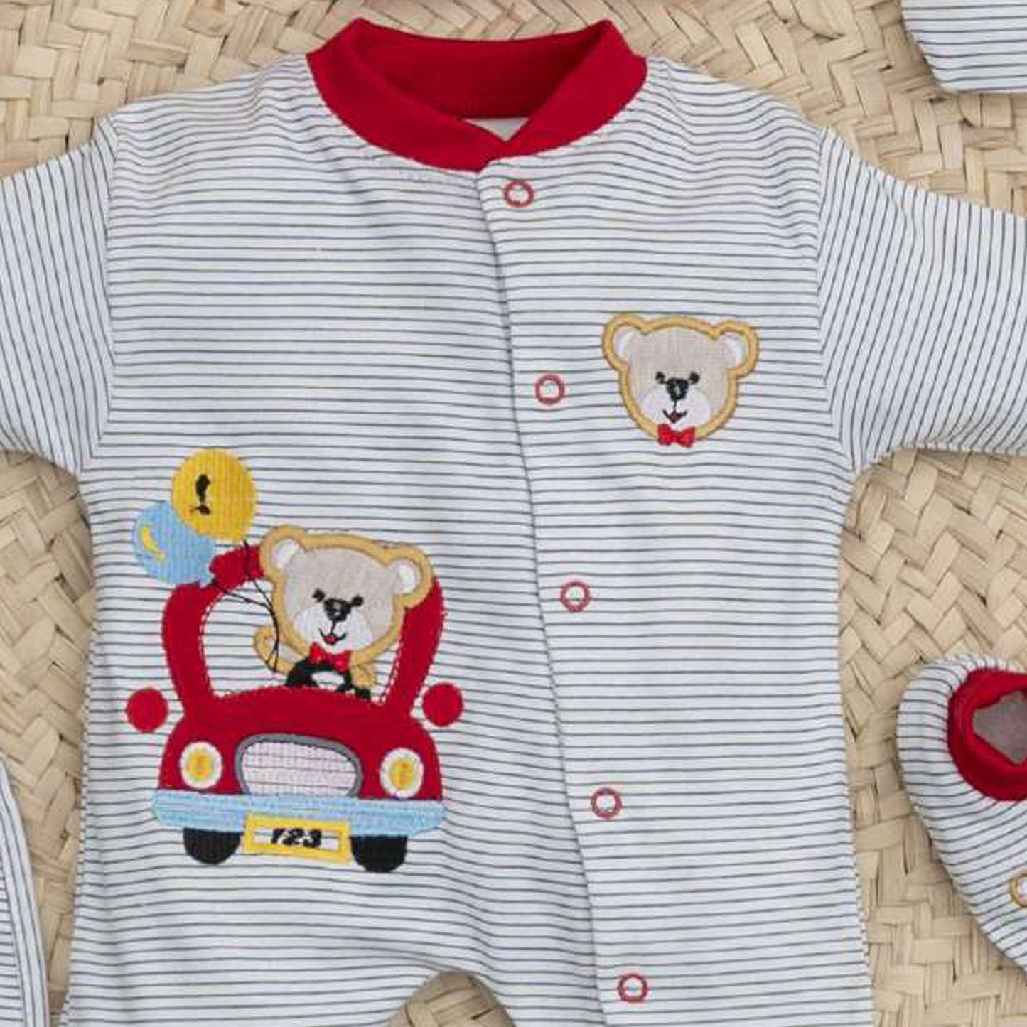 طقم السبوع والمستشفى قطن لحديث الولادة