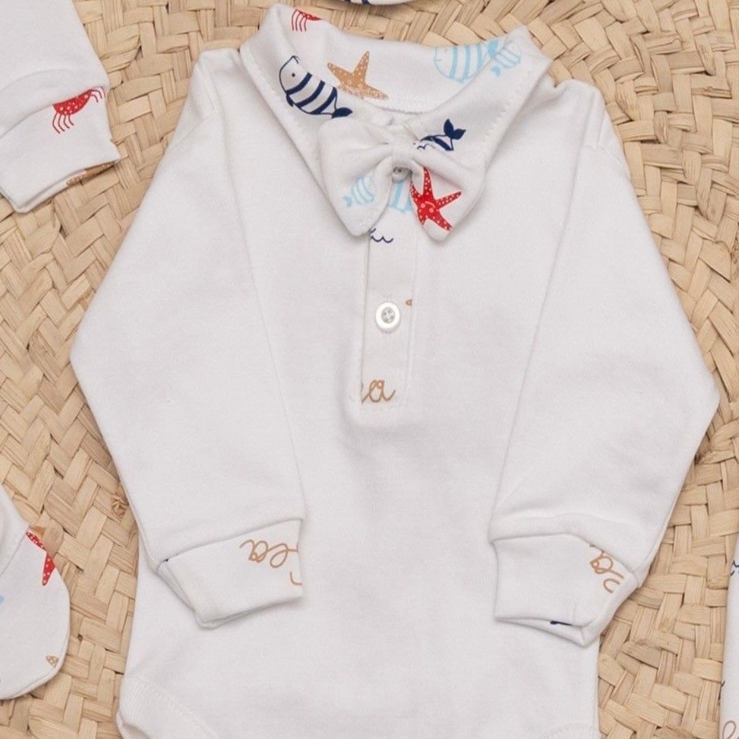 طقم السبوع والمستشفى قطن لحديث الولادة