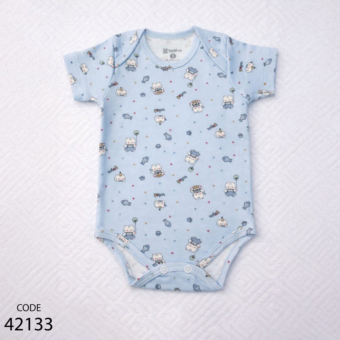 سالوبيت قطن نص كم مطبوع - هابي