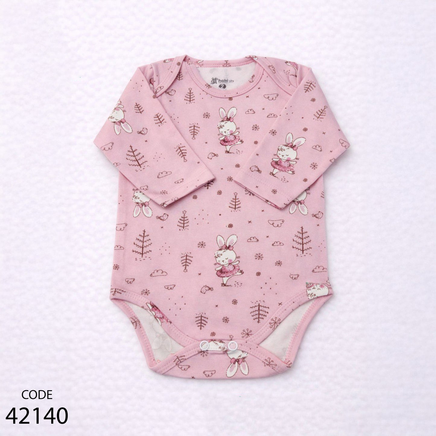 سالوبيت قطن كم طويل مطبوع - هابي