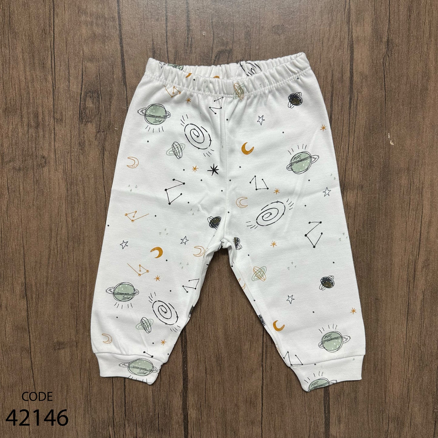 بنطلون قطن مطبوع - هابي