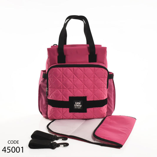 شنطة الأم يوني بيبي فيمي - اللون الفوشيا