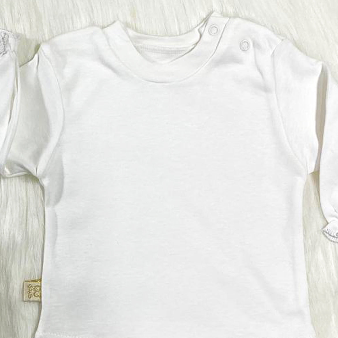 فستان السبوع لحديث الولادة 4 قطع