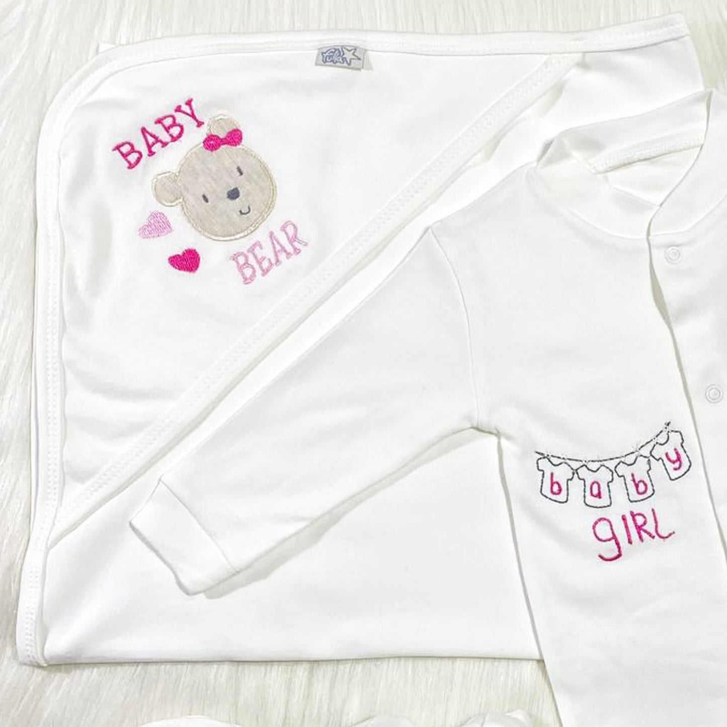 طقم المستشفى والسبوع بوكس 5 قطع قطن