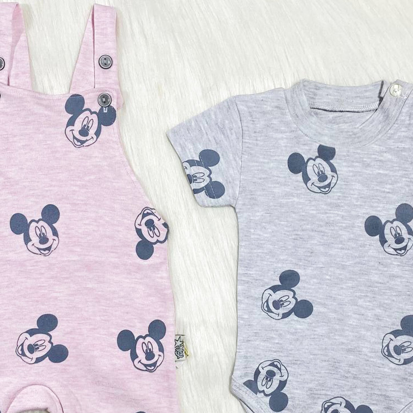 سالوبيت مع تيشيرت قطن لحديث الولادة