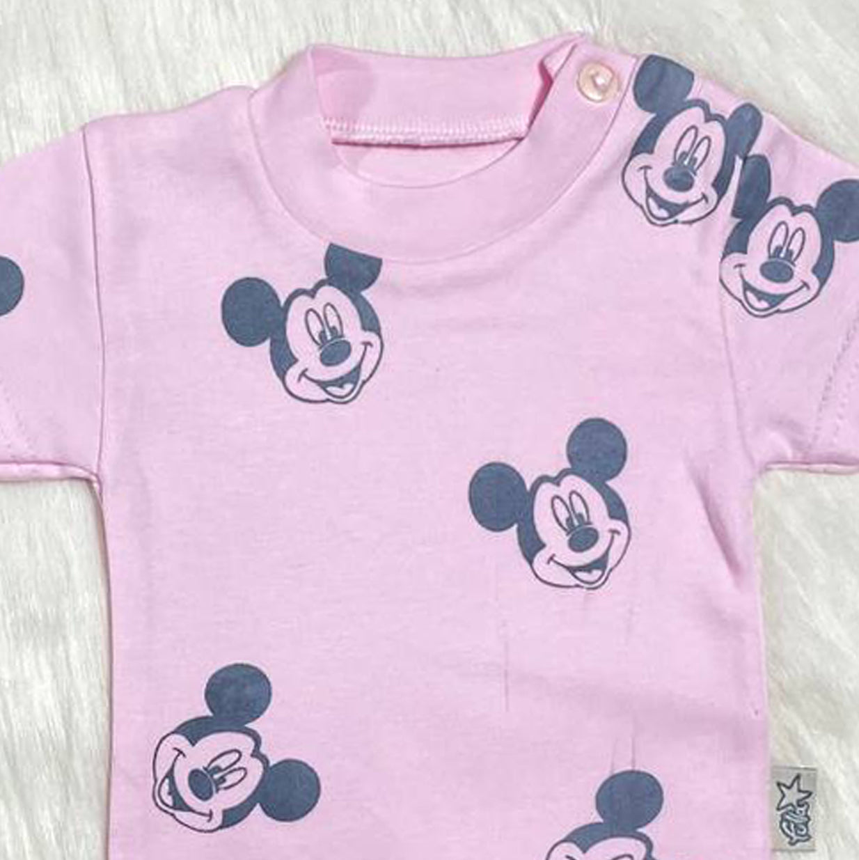 سالوبيت مع تيشيرت قطن لحديث الولادة - خريفي