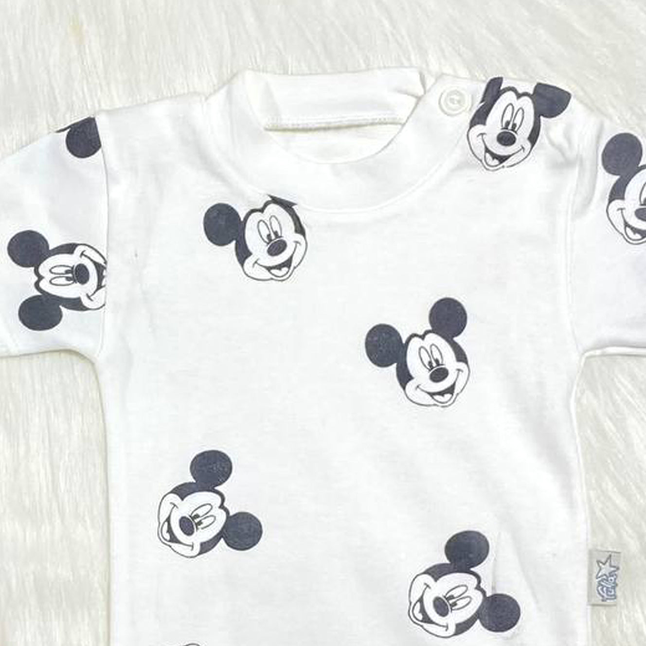 سالوبيت مع تيشيرت قطن لحديث الولادة - خريفي