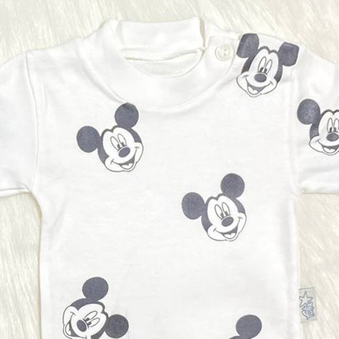 سالوبيت مع تيشيرت قطن لحديث الولادة - خريفي