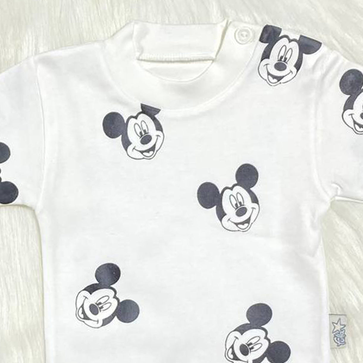 سالوبيت مع تيشيرت قطن لحديث الولادة - خريفي