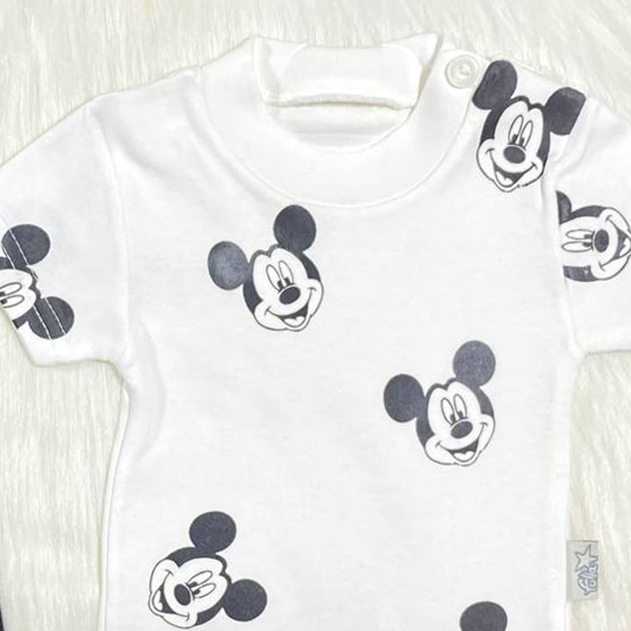 سالوبيت مع تيشيرت قطن لحديث الولادة - خريفي