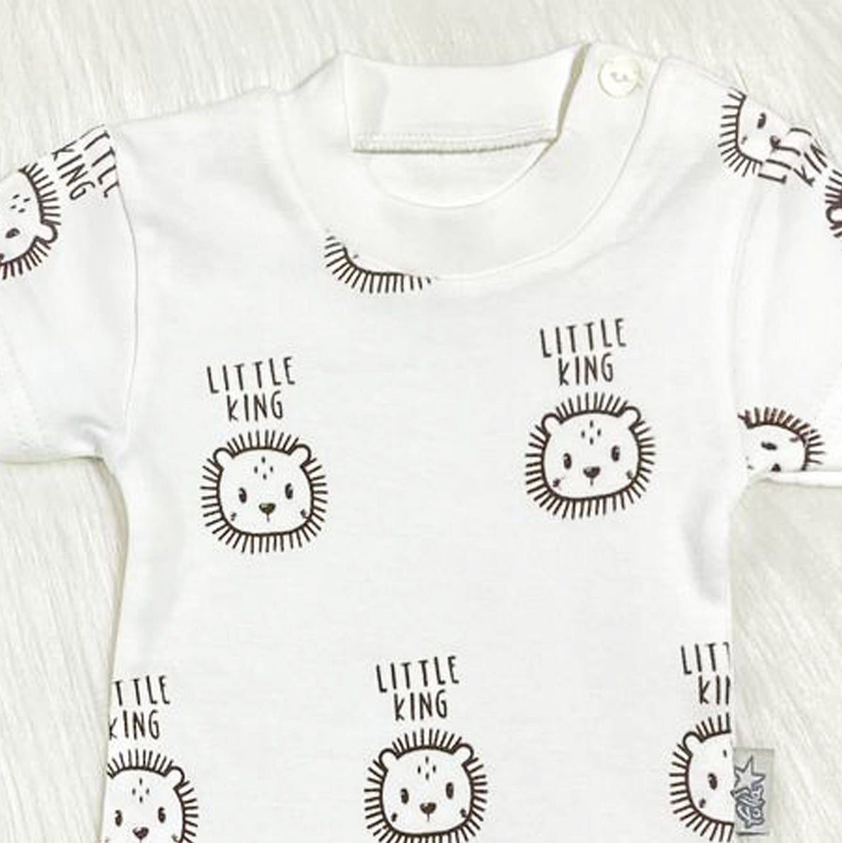 سالوبيت مع تيشيرت قطن لحديث الولادة - خريفي