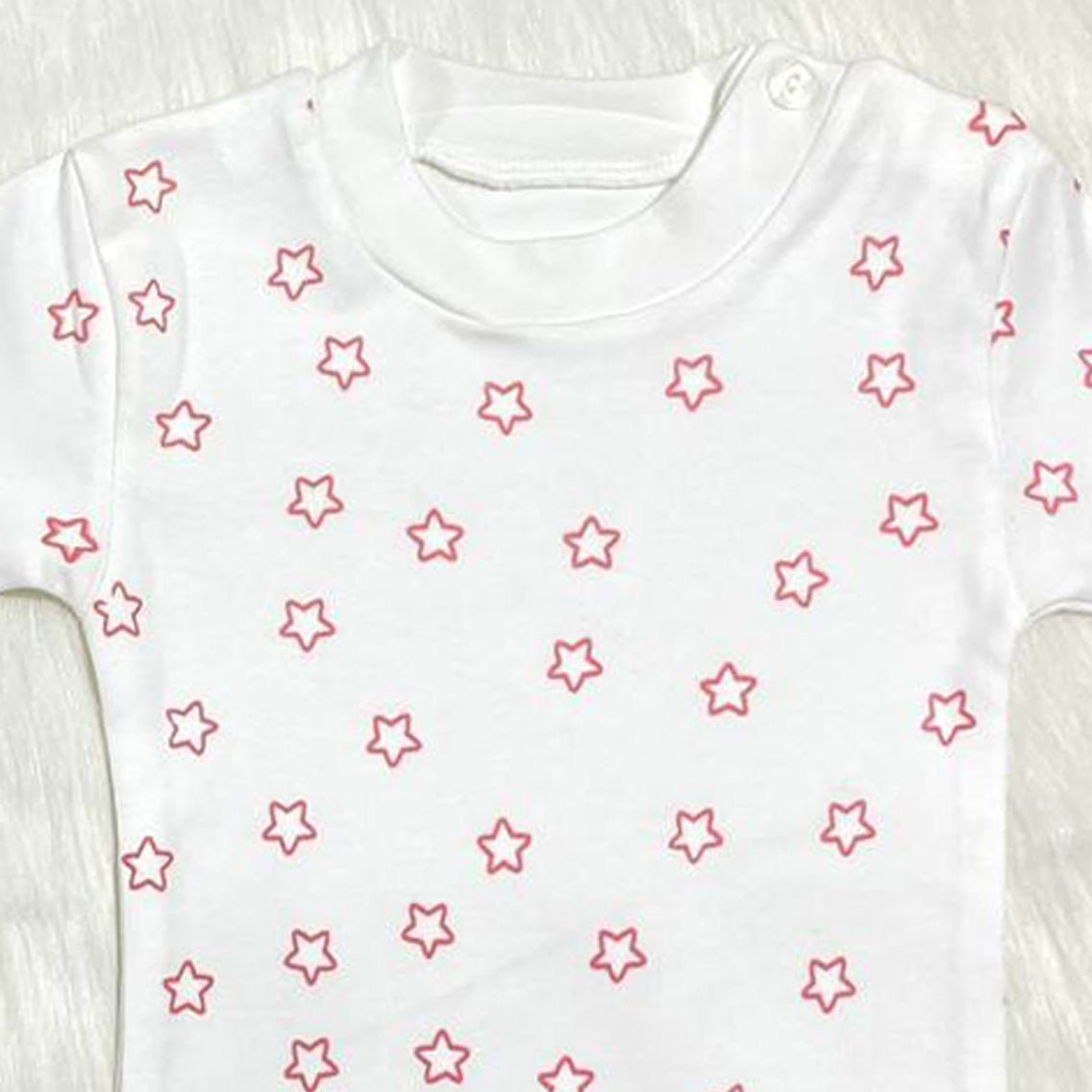 سالوبيت مع تيشيرت قطن لحديث الولادة - خريفي