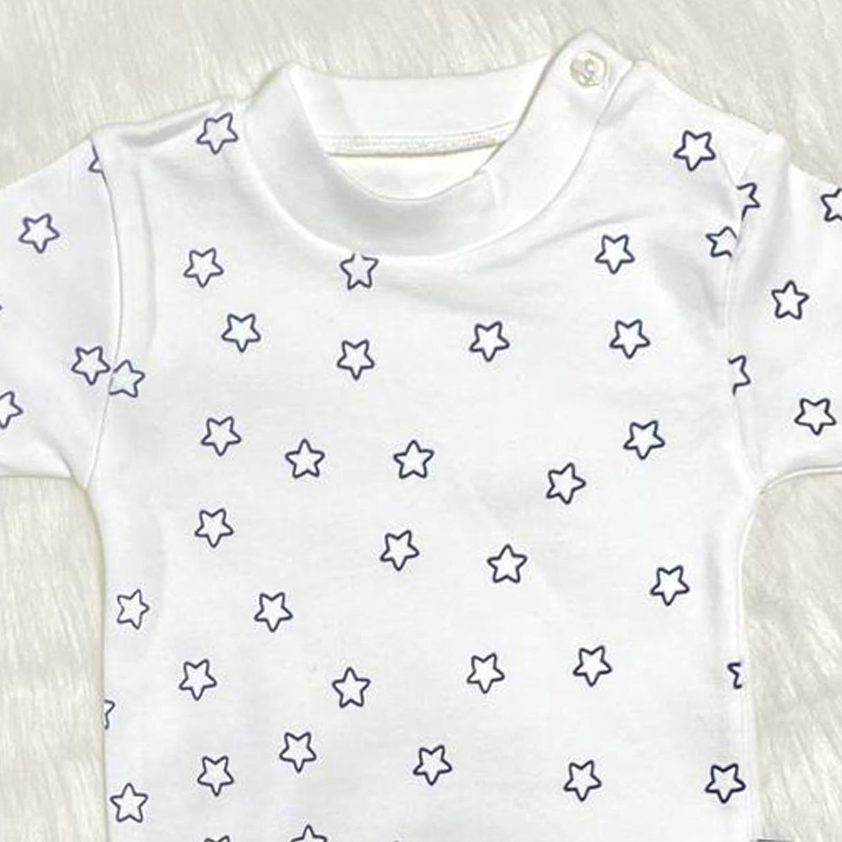 سالوبيت مع تيشيرت قطن لحديث الولادة - خريفي