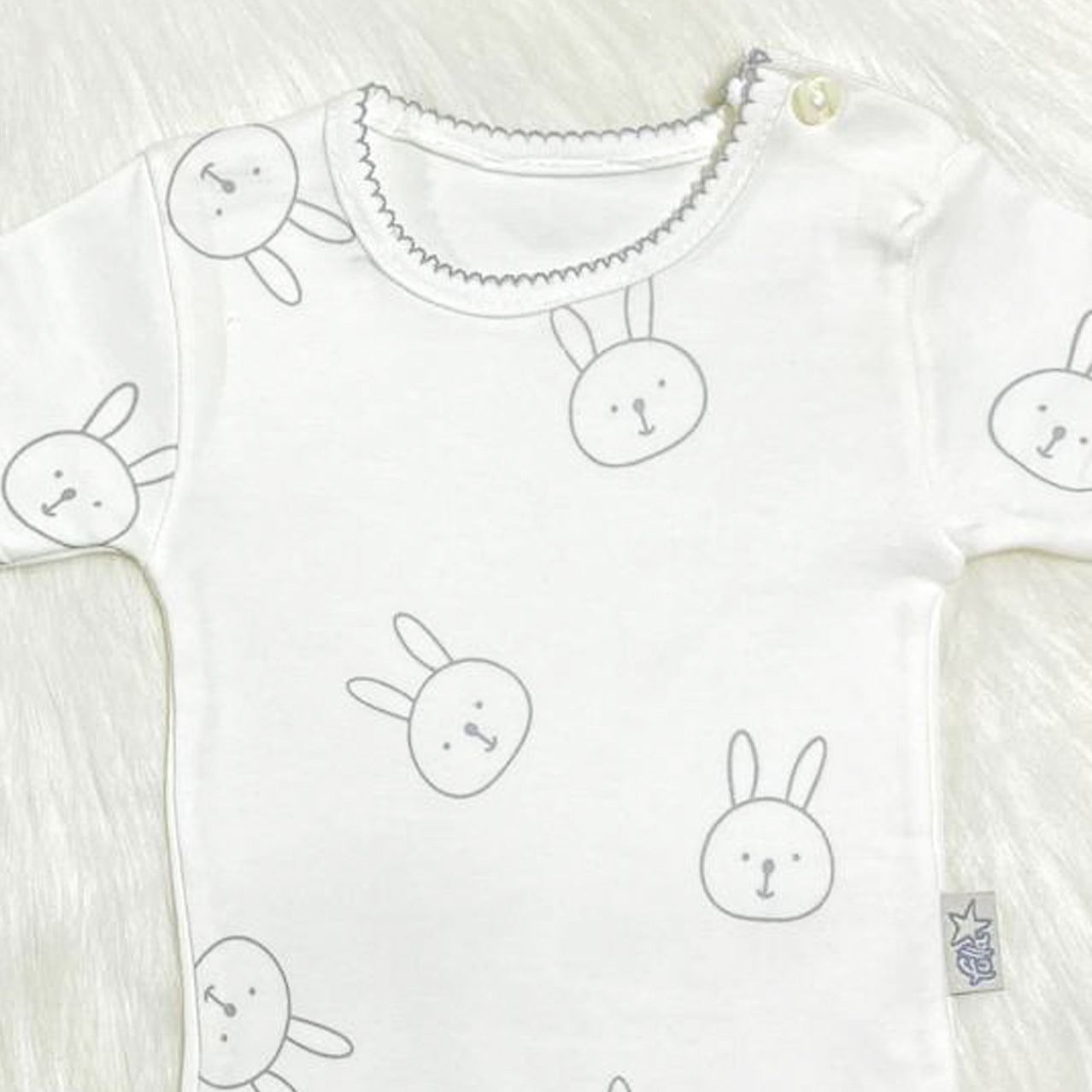 سالوبيت مع تيشيرت قطن لحديث الولادة - خريفي