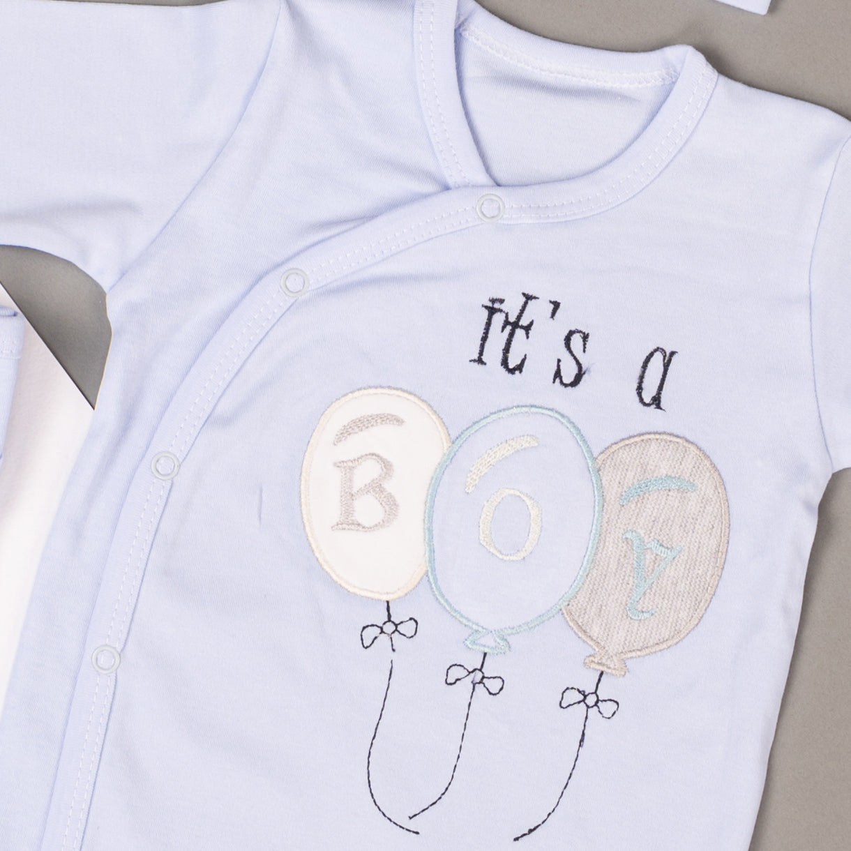 طقم المستشفى والسبوع 4 قطع قطن