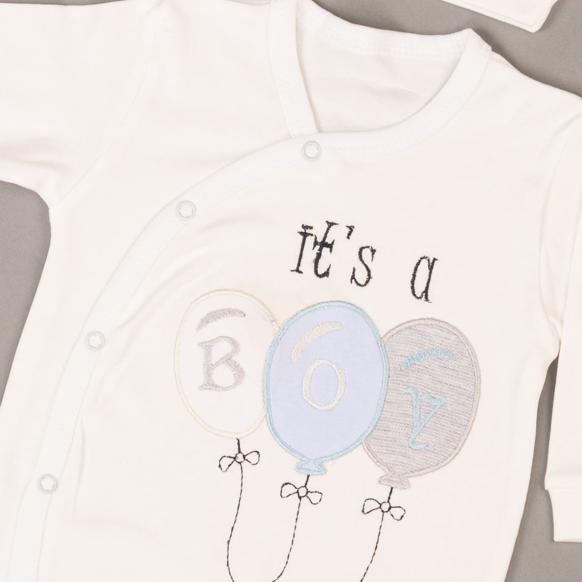 طقم المستشفى والسبوع 4 قطع قطن