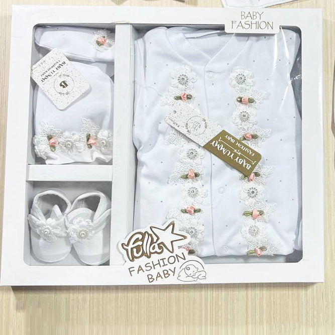 طقم السبوع والمستشفى قطن لحديث الولادة