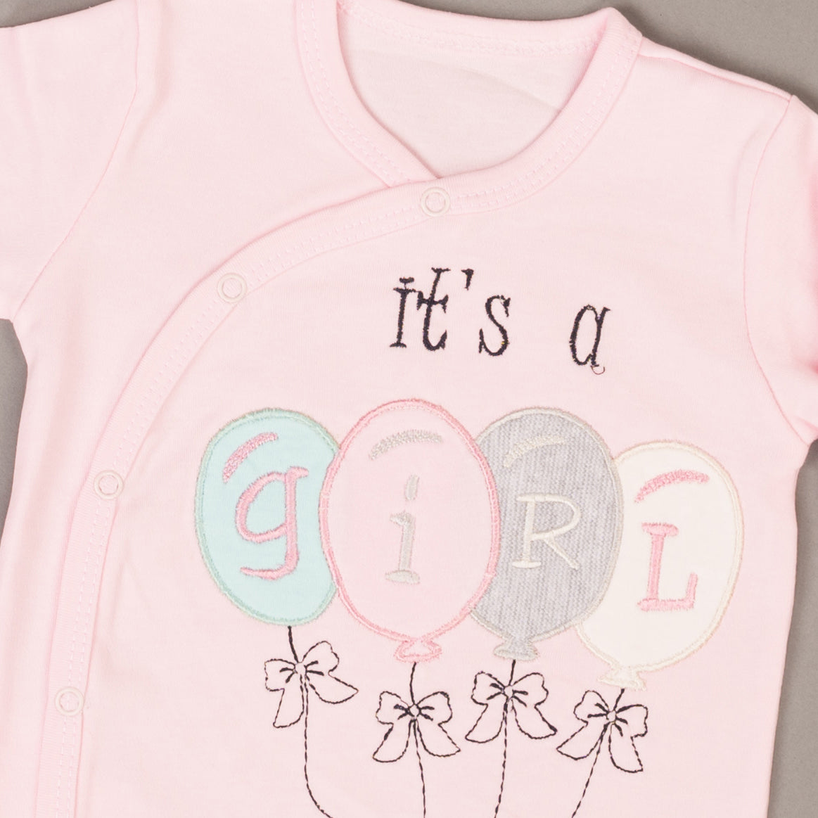 طقم المستشفى والسبوع 4 قطع قطن