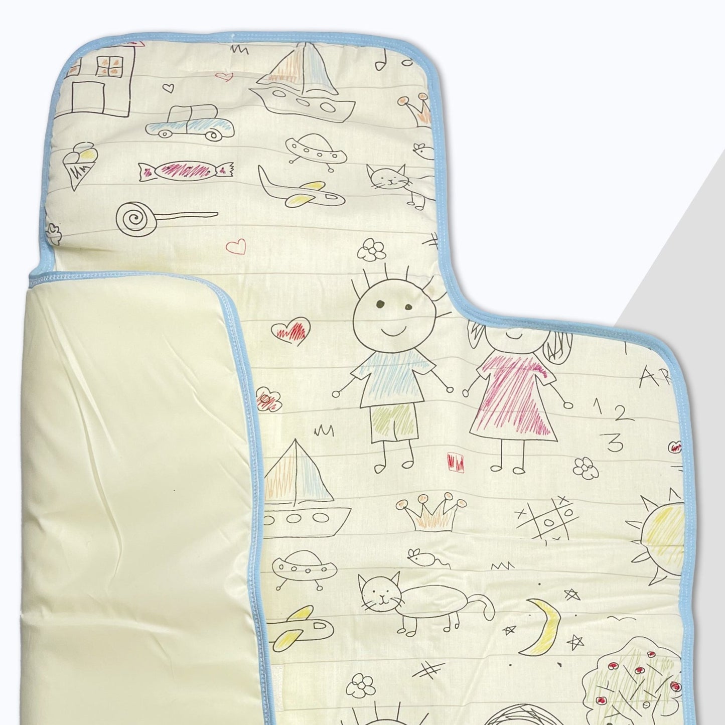 مشمع غيار للاطفال 3 طبقات  75 * 65 سم