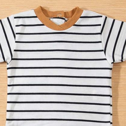 سالوبيت مع تيشيرت قطن لحديث الولادة