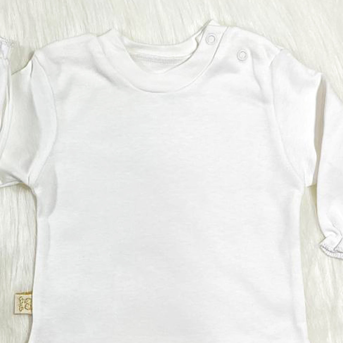 فستان السبوع لحديث الولادة 4 قطع