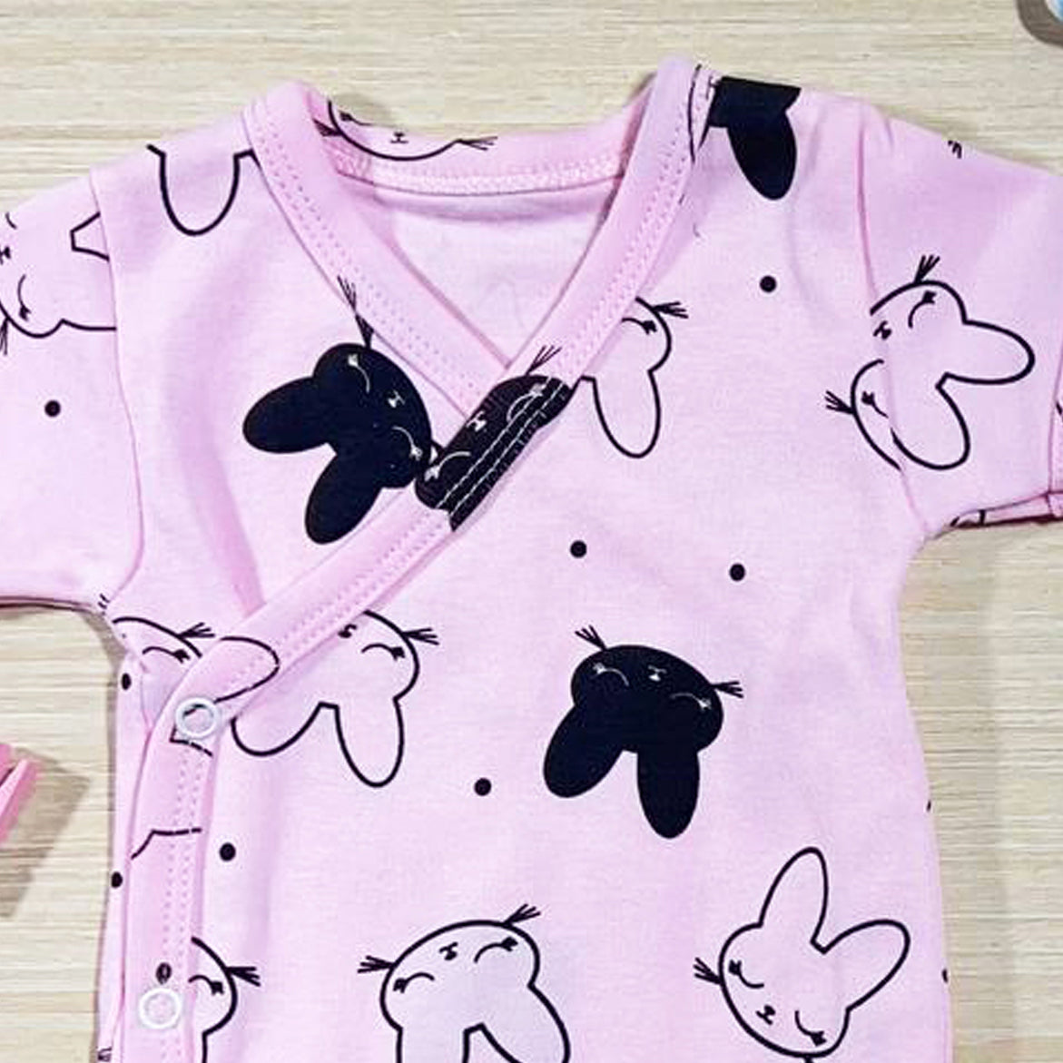 طقم 2 قطعة شاية قطن نص كم