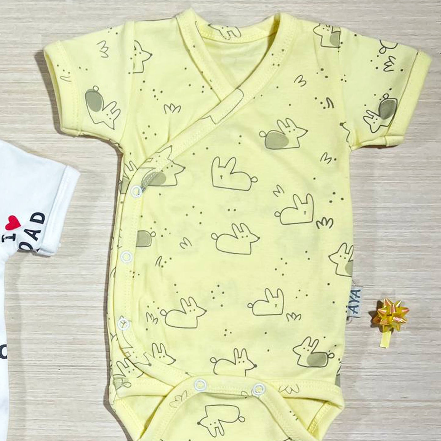 طقم 2 قطعة شاية قطن نص كم