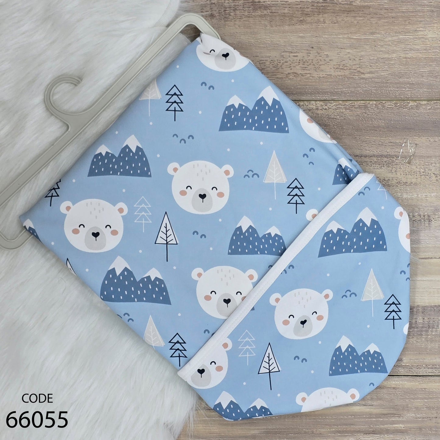 كوفرتة ميلتون مبطنة فرو لحديث الولادة