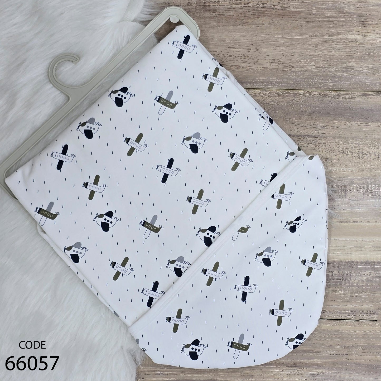 كوفرتة ميلتون مبطنة فرو لحديث الولادة