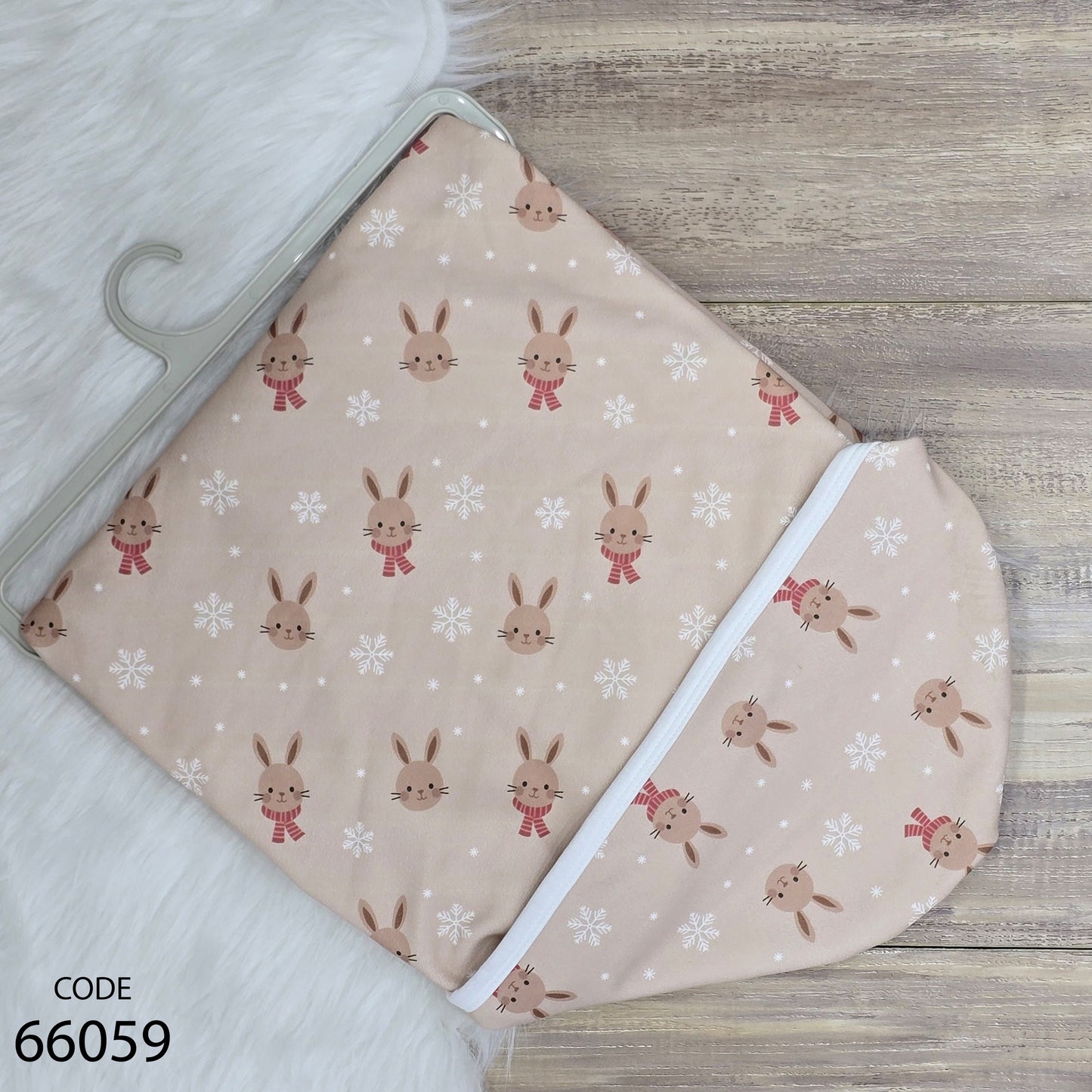 كوفرتة ميلتون مبطنة فرو لحديث الولادة