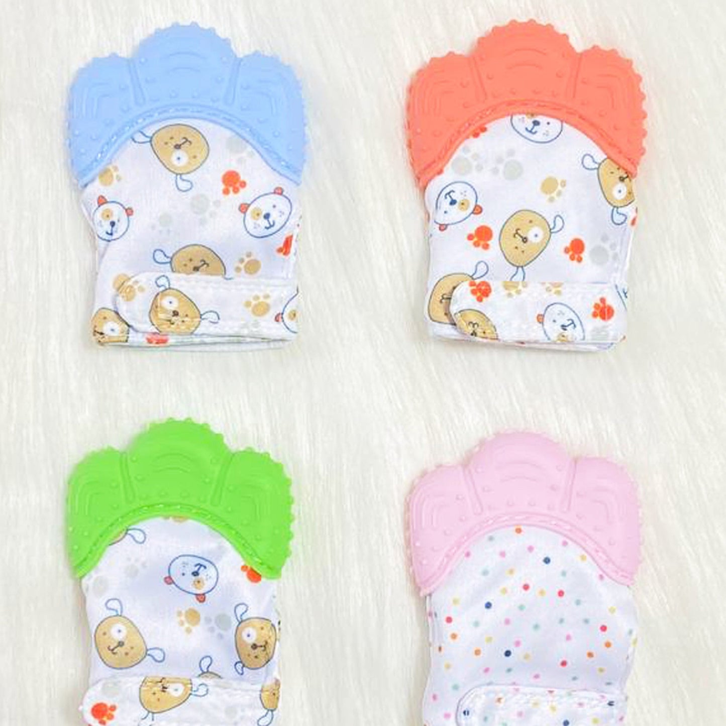 عضاضة سيليكون على شكل جوانتي للاطفال - مستوردة