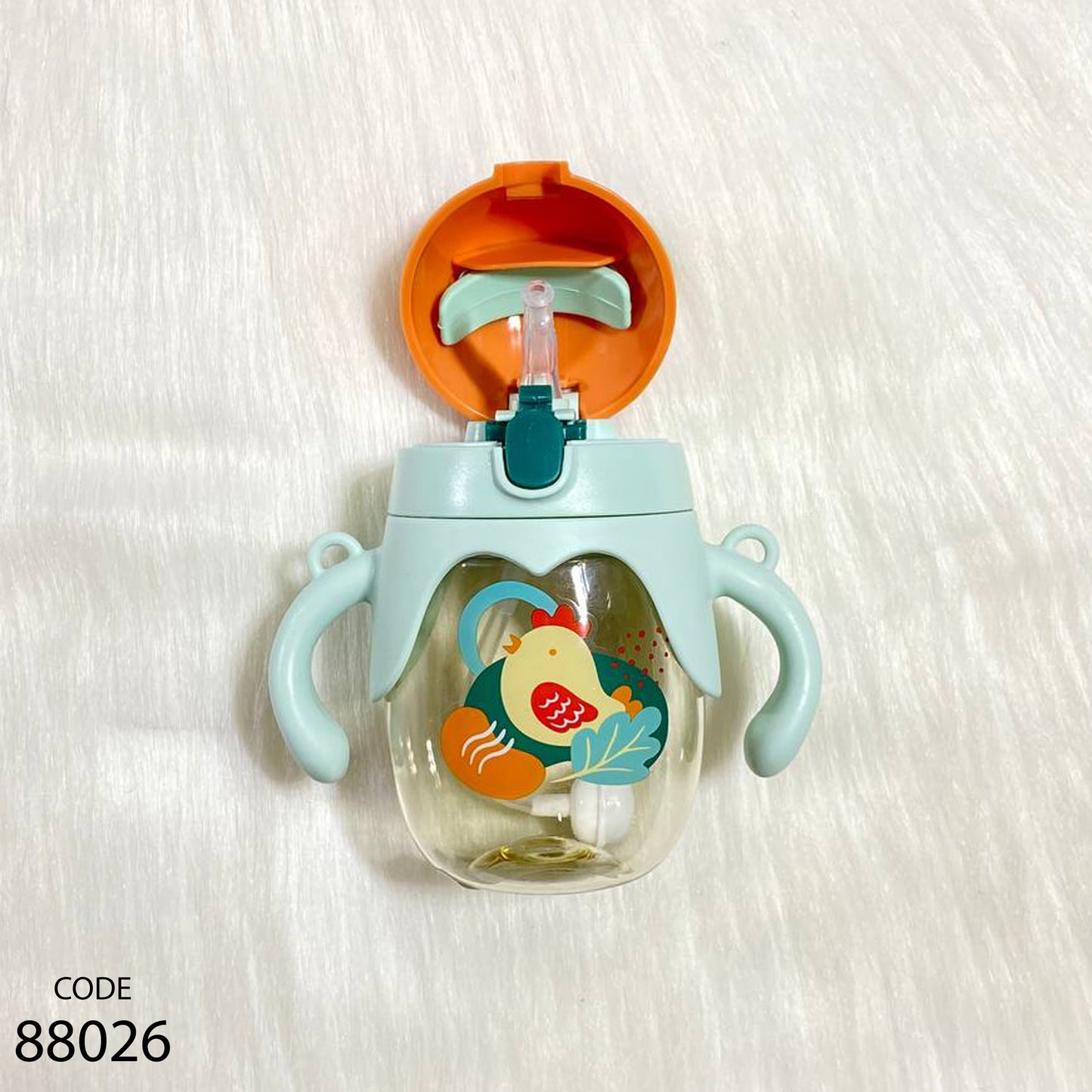 كوب للأطفال بالشاليموه مع علاقة