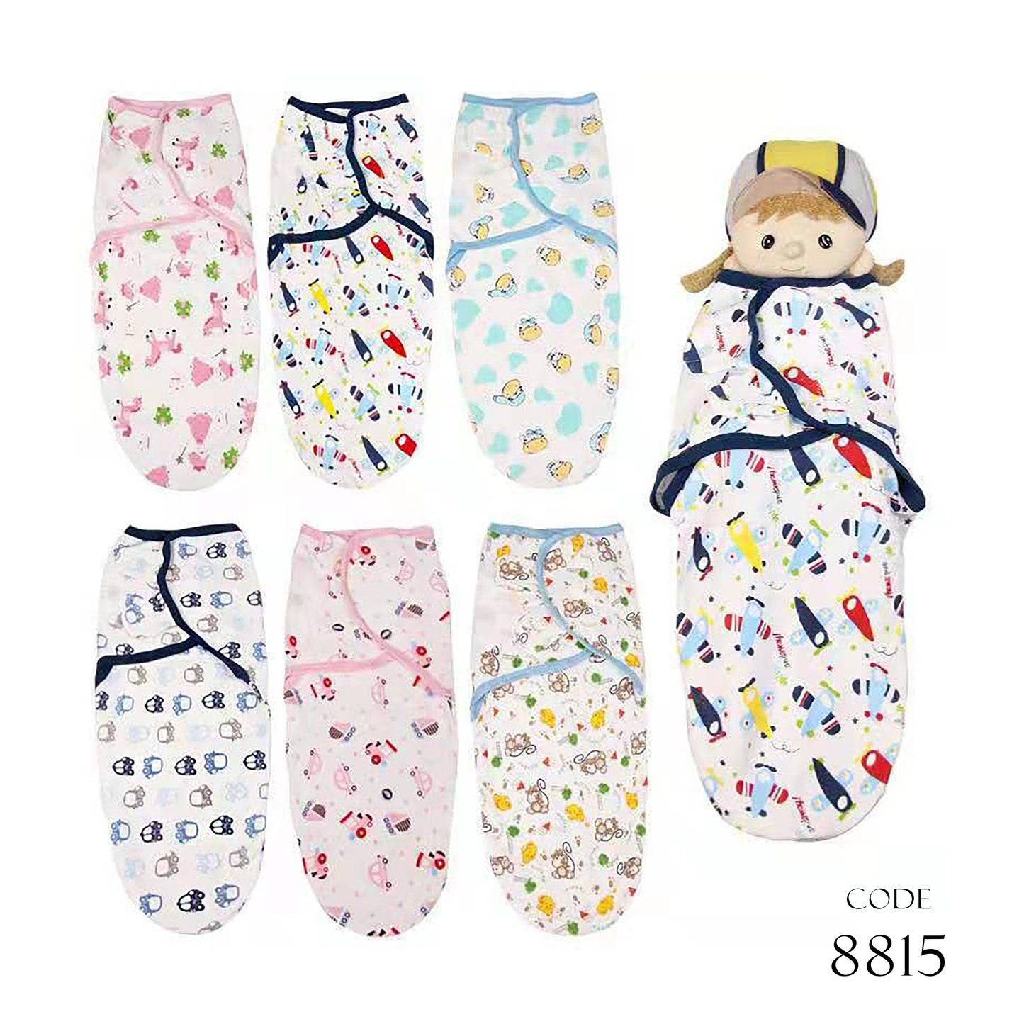 قماط ( سوادل مي ) لحديث الولادة الخامة قطن - مستورد