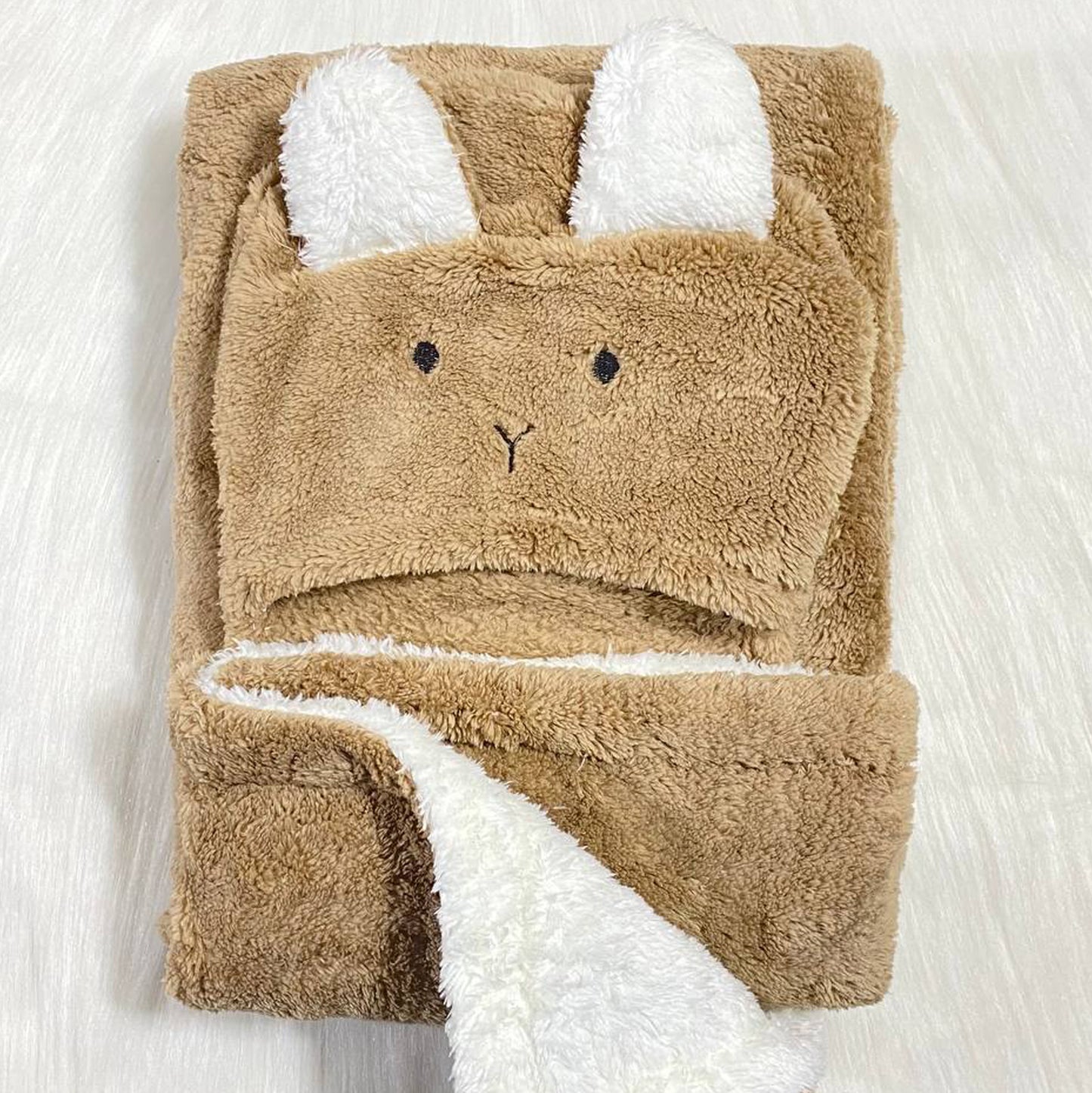 بطانية فرو طبقتين لحديث الولادة