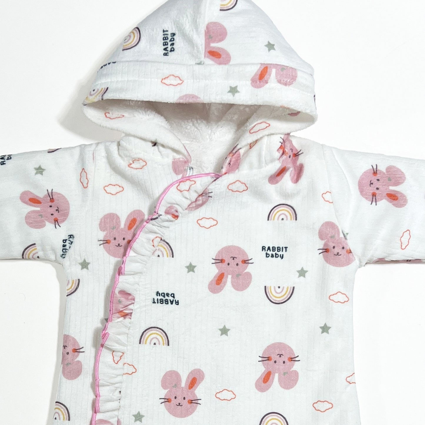 سالوبيت قطيفة مبطن فرو لحديث الولادة - شتوي