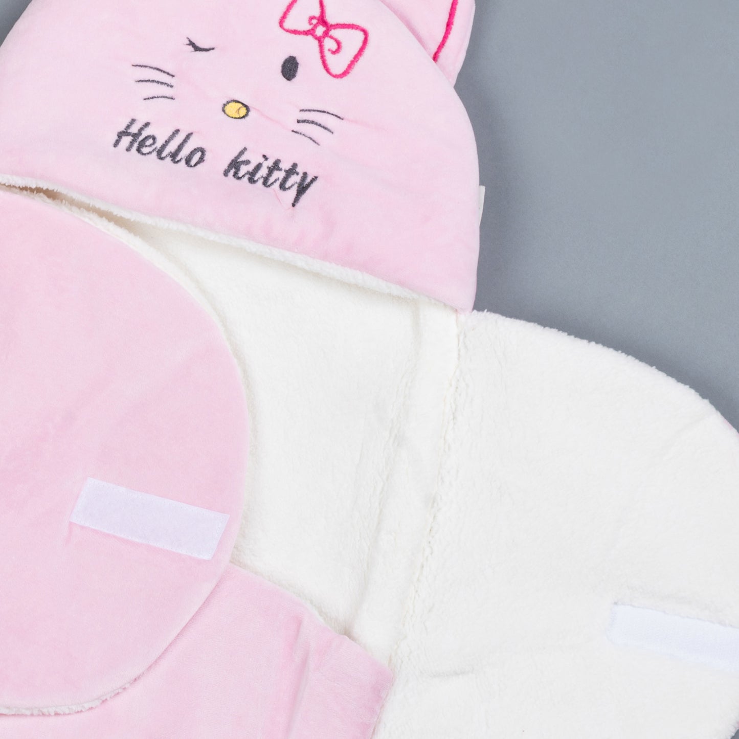 بورت مجسم قطيفة مبطن فرو للأطفال شتوي