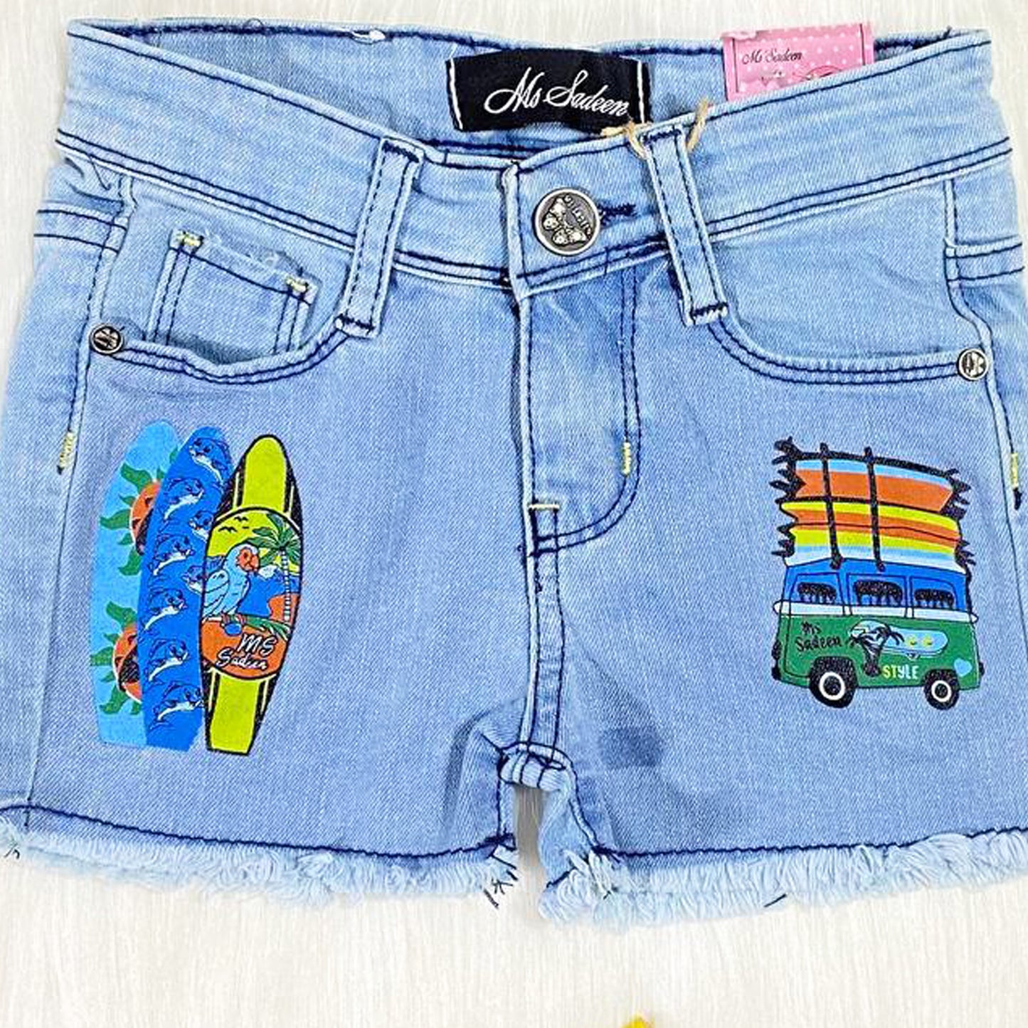 شورت جينز للأطفال