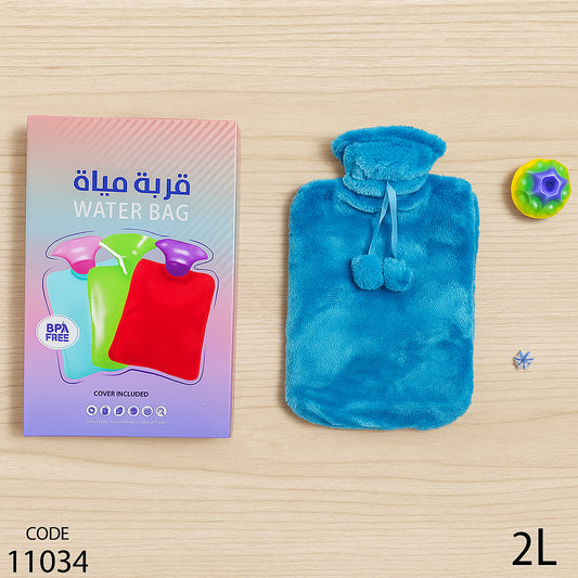 قربة مياة الحجم 2 لتر مع جراب - بابلز