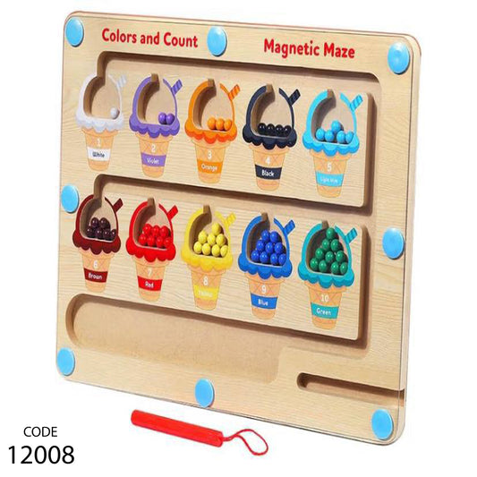 سبورة مغناطيس أيس كريم للأطفال