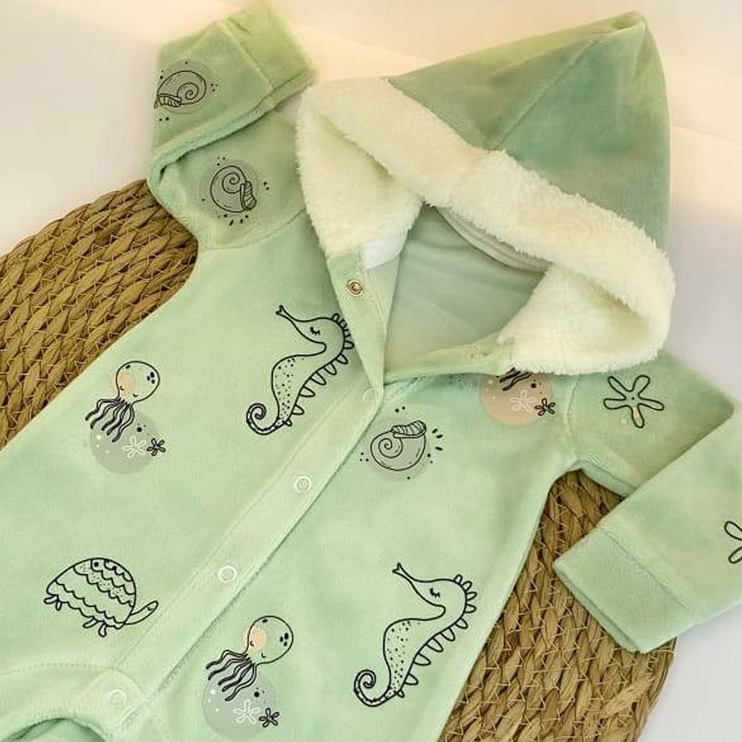 سالوبيت قطيفة شتوي لحديث الولادة